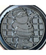 Nostalgia Santa MyMini Waffle Maker Tested Works Cookware Electronics ELEC - $556.04 MXN