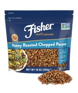 Fisher Chef&#39;s Naturals Honey Roasted Chopped Pecans 10oz Raw - $293.77 MXN