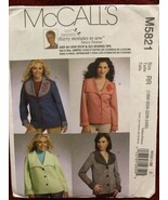 McCall&#39;s Sewing Pattern M5821 Misses&#39; and Ladies&#39;Jacket Size B5 18w-24w ... - $223.52 MXN