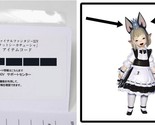 Final Fantasy XIV Cait Sith Ears Item Code Card FF 14 Online Minion Mount - $239.99
