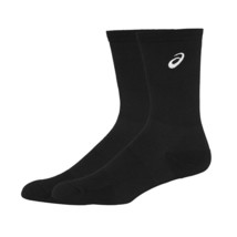 ASICS Resolution Crew Socks Unisex M(25~27cm) Sports Socks Black NWT 304... - £20.38 GBP