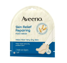 Aveeno Skin Relief Repairing Foot Mask For Very Dry Skin (1 Pair Of Gloves) - $26.72