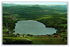 Aerial View Lake Elmore Vermont VT UNP Chrome Postcard Z4 - £4.68 GBP