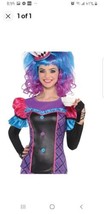STORYBOOK Mad Hatter Adult S/M Long Sleeve Top Halloween Cosplay Costume... - £10.37 GBP
