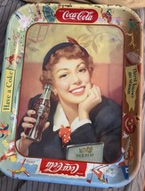vintage 1950’s Coca Cola tin - £36.67 GBP