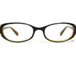 Paul Smith Eyeglasses Frames PS-278 BHGD Dark Brown Gold Yellow 51-18-135 - £73.59 GBP