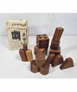 Sky High Game by Skor-Mor 70&#39;s Wood Stacking Balancing Game in Box SOME ... - €4,31 EUR