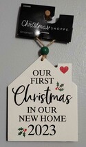 Our First Christmas in Our New Home 2023 Hanging Photo Frame Ornament - $15.83