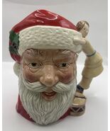 Vtg Royal Doulton &quot;Santa Claus&quot; Mug D6668  Large 7.5&quot;H Ceramic Hand Made... - $1,100.46 MXN