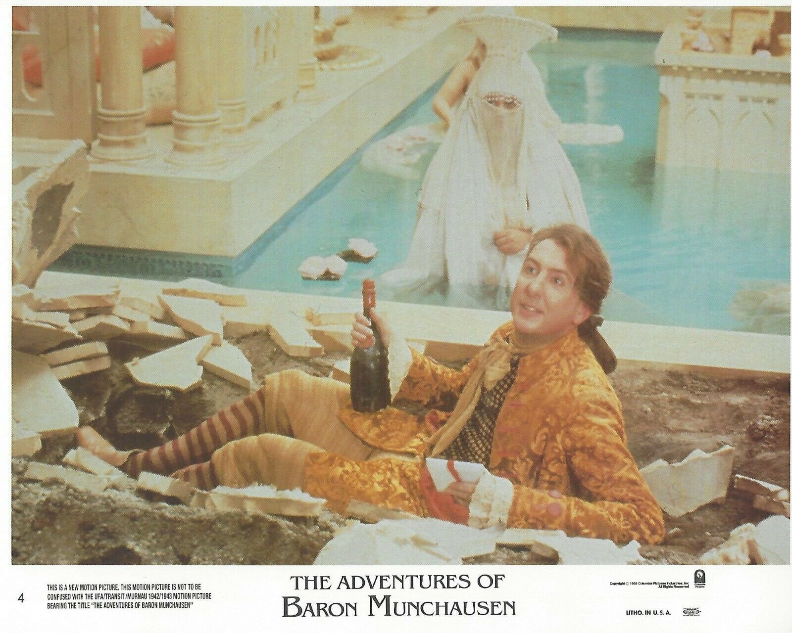 Primary image for The Adventures Of Baron Munchausen Original 8x10 Lobby Card Poster 1981 Photo #4