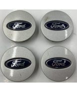 Ford Rim Wheel Center Cap Set Silver OEM B01B10055 - £77.86 GBP