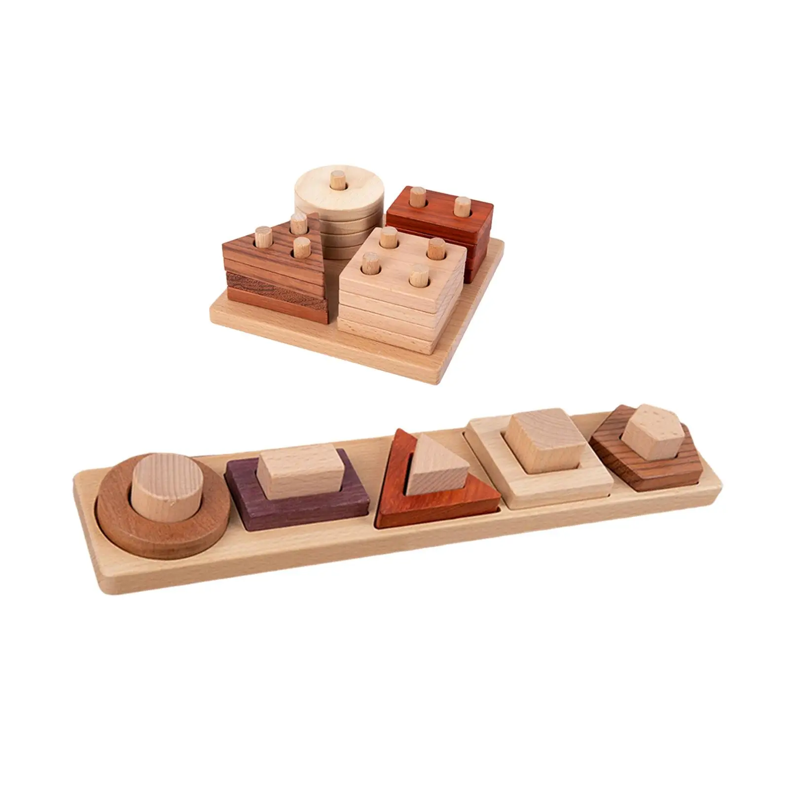 Educational Toys Montessori Toys Portable shape Sorters - £16.83 GBP+