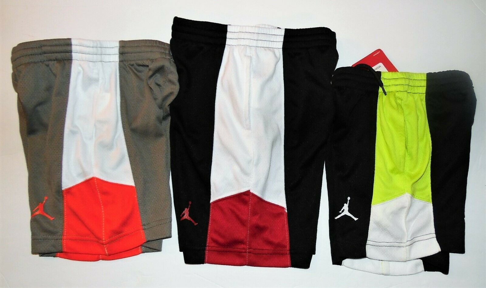 Primary image for Air Jordan Nike Boys Athletic Shorts Various Colors Sizes 4 and 6 NWT