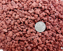 3 Gal. - 3/8" - 1/4" Red Lava for Bonsai Soil, Succulents, Cactus & soil mixes - $36.58