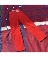 Levi&#39;s ‘94 Baggy Valliant poppy burnt orange straight leg corduroy Pants... - $80.00