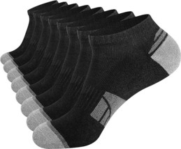 eallco 8 Pairs Mens Ankle Socks Low Cut Socks for Men Size 10-13 - $22.01