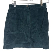 GAP Womens Mini Skirt Size 2 Green Corduroy - £11.24 GBP