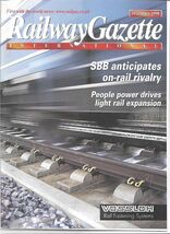 Railway Gazette International magazine - December 1998 DH - $5.10
