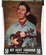 ROY ACUFF / ORIGINAL 1945 SONG FOLIO / SOUVENIR PROGRAM - VG CONDITION - $372.81 MXN