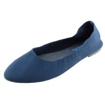 Skechers Size 10 M Blue flats Fabric Women Shoes - £15.74 GBP