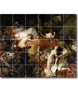 Eugene Delacroix Nudes Painting Ceramic Tile Mural BTZ02535 - $410.31 CAD+
