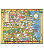 Chicago Gangland Gangster Map Prohibition 1930s Map Poster Print - $28.99+