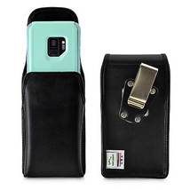 Galaxy S9 Vertical Belt Case for Otterbox COMMUTER Rotating Clip Leather Pouch - £31.40 GBP