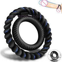Sexy Toy Soft Silicone Penis Ring Longer Erection Strengthening Waterpro... - £6.72 GBP