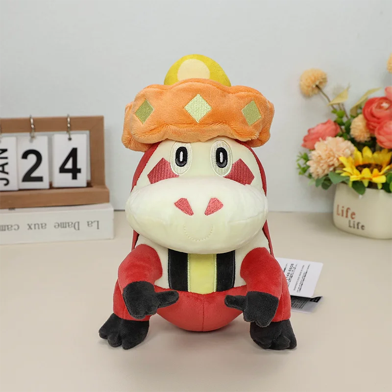 Pokemon LEGENDS Z-A Crocalor 10 in Plush Toy Nintendo Game Scarlet Violet Fire C - $18.00