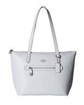 New COACH Women&#39;s Pebble Leather Taylor Tote Sky - £228.77 GBP