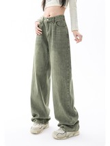 Y2K Green Baggy High Waist Pants - $750.65 MXN