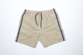 Vintage Gap Mens Large Faded Spell Out Striped Lined Above Knee Shorts B... - $44.50