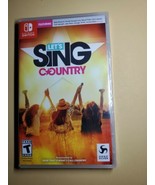 New Sealed Let&#39;s Sing! Country (Nintendo Switch) - NO MICROPHONE INCLUDED - £26.64 GBP