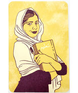 Sonita Alizadeh Art Postcard Nobel Prize Activist 2018 Pioneer Unposted F3H - €17,13 EUR