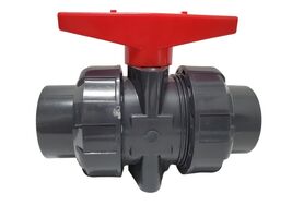 UPVC True Union Ball Valve Full Port 1 1/4 inch Socket EPDM O-Rings Reve... - $20.96