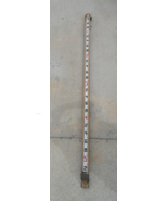 Surveyor Surveying Pole Stick Grade Leveling Rod Telescoping 13&#39; WOODEN - €74,48 EUR