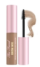 2 PACK  TOO FACED Taupe Brow Wig Brush On Hair Fluffy Brow Gel 0.19oz/ 5... - $29.69