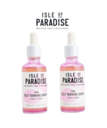 Isle of Paradise Dark Self-Tanning Drops Face &amp; Body 1.69fl.oz. Duo - $495.82 MXN