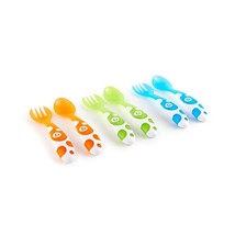 Munchkin 011454 Multi-Coloured Forks and Spoons Set of 6  - $10.00