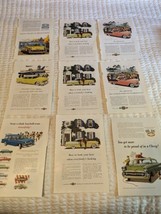 Vintage lot of 28 Chevrolet  Print Ad&#39;s . Original - $19.79