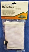 3 mesh bags with lockable drawstrings - £7.84 GBP
