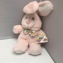 Vintage 1990s Toys R Us Eggcetera Pink Easter Bunny Rabbit Plush Stuffed... - £79.63 GBP