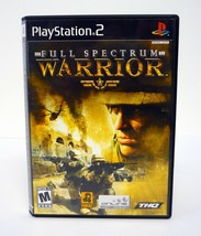 Full Spectrum Warrior Authentic Sony PlayStation 2 PS2 Game 2005 - £5.79 GBP