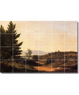 Sanford Gifford Landscapes Painting Ceramic Tile Mural BTZ03569 - $240.00+