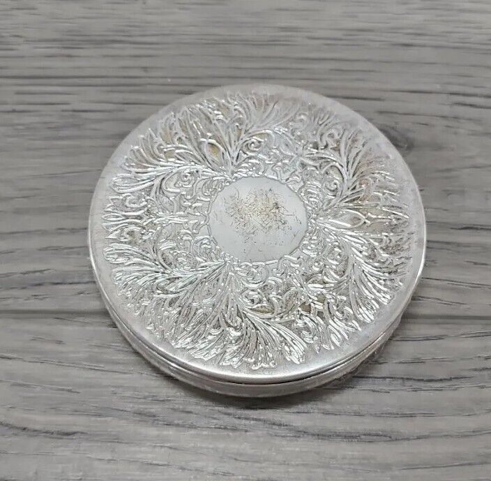 WM Rogers & Son Silver Plated Enchanted Rose Drink Coaster - Set of 4 - $14.50