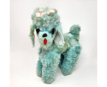 VINTAGE RUSHTON STAR CREATION BLUE POODLE PUPPY DOG STUFFED ANIMAL PLUSH... - £113.69 GBP