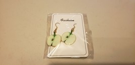 Earrings (New) Green Apples #2 - £5.41 GBP