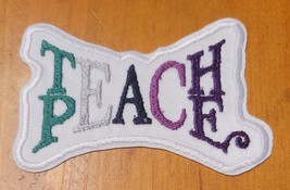 Teach Peace - Iron on Patch  10726 - £6.30 GBP