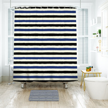 Kate Spade 16 Shower Curtain Bath Mat Bathroom Waterproof Decorative - £18.37 GBP+