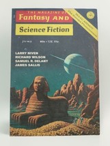 Magazine Of Fantasy And Science Fiction June 1971 Larry Niven Delaney Vintage  - £10.94 GBP
